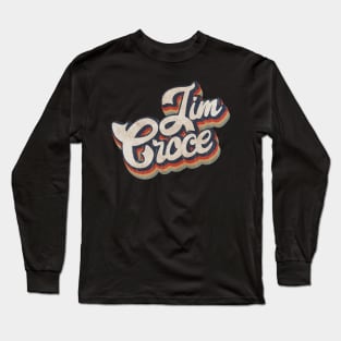 jim croce KakeanKerjoOffisial VintageColor Long Sleeve T-Shirt